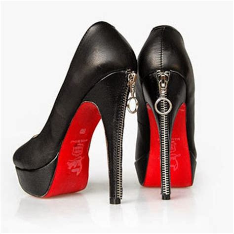 Prada shoes with red soles